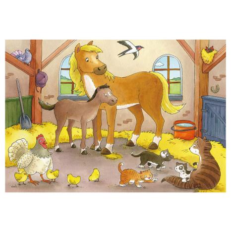 Farm Animals 2 x 12pc Jigsaw Puzzles Extra Image 3